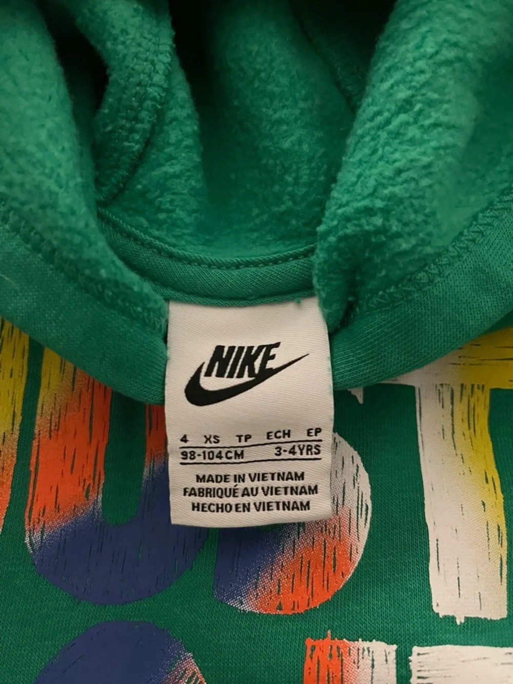 Nike Green Hoodie and Sweatpants Set with JUST DO IT. Graphic